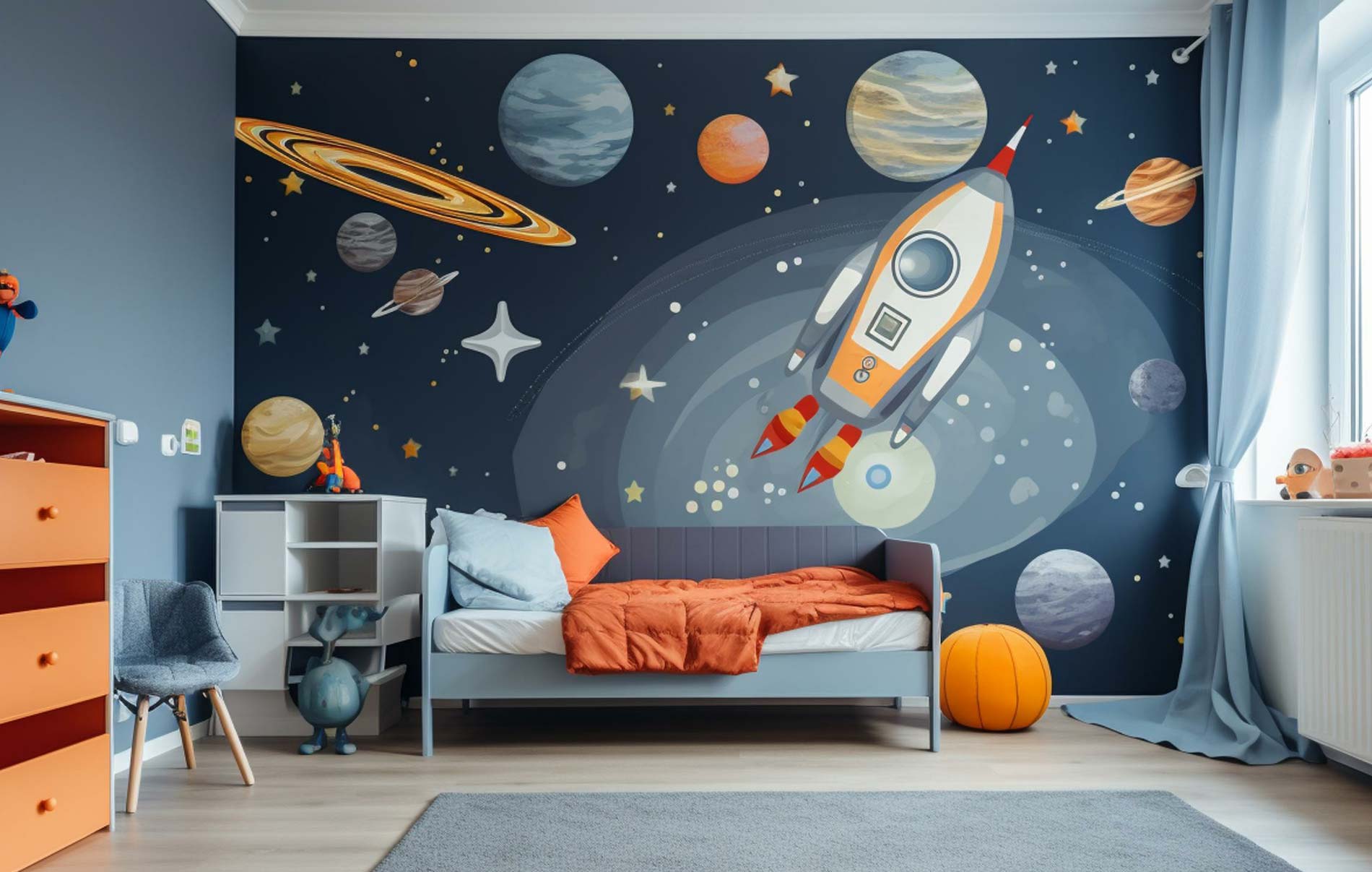 Wall murals for the home